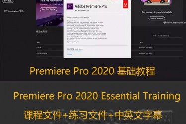 Premiere Pro 2020 Essential Training/PR2020基础教程/lynda教程/中英文字幕