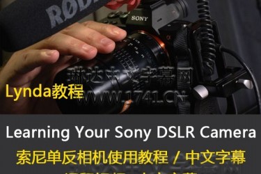 sony索尼数码相机入门教程_Learning Your Sony DSLR Camera（琳达中文字幕教程）