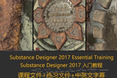 Lynda课程/琳达课程/Substance Designer 2017 Essential Training_Substance Designer 2017入门教程/中英文字幕