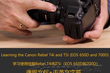Learning the Canon Rebel T4i and T5i (EOS 650D and 700D)/学习使用佳能Rebel T4i和T5i（EOS 650D和700D）