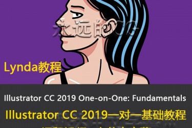 AI CC 2019一对一基础教程/Illustrator CC 2019 One-on-One: Fundamentals/lynda教程/中英文字幕