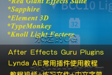 Lynda教程/AE常用插件使用教程/AE Guru Plugins/中文字幕