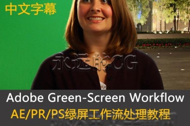 Lynda/Adobe Green-Screen Workflow/AE_PR绿屏抠图教程/中文字幕