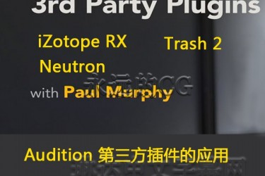 Audition插件使用教程/iZotope RX/Trash 2/Neutron/中文字幕