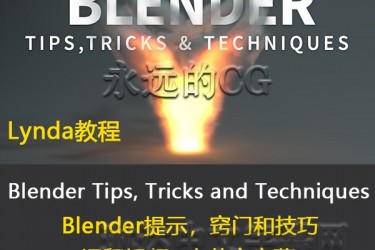 Blender Tips, Tricks and Techniques/Blender提示诀窍及小技巧教程/全干货/中英文字幕/Lynda教程